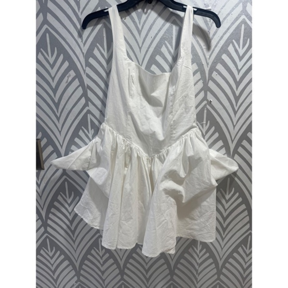 Princess Polly Straplie White Cotton
Mini Dress Square Neck Drop Waist
6 - Picture 5 of 8